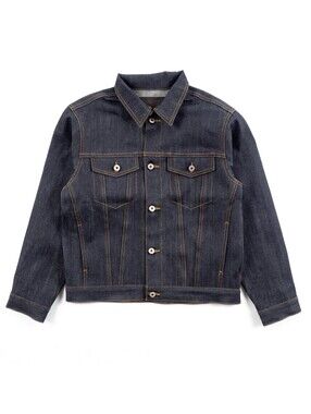 NAKED & FAMOUS DENIM JACKET - LEFT HAND TWILL MENS XL